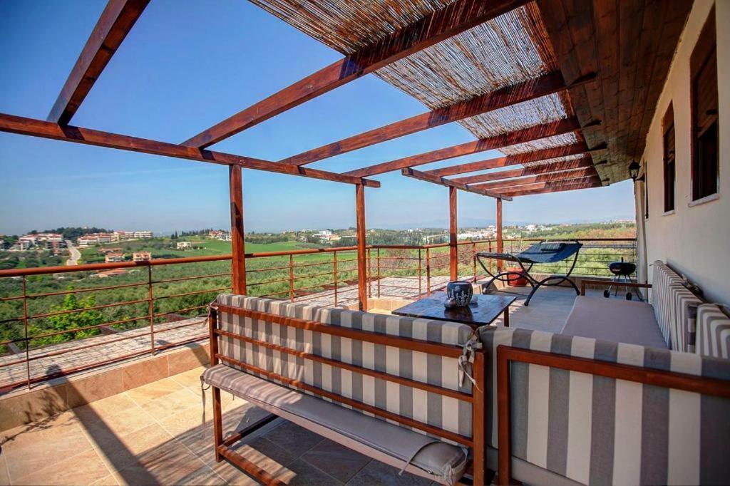 Villa Laskari Sea View Nea Moudania Ngoại thất bức ảnh